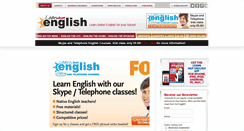 Desktop Screenshot of learnhotenglish.com